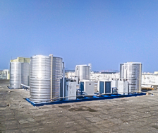 珠海艾牧电子有限公司空气能热水工程