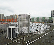 珠海三灶红叶美食广场宿舍热水工程案例