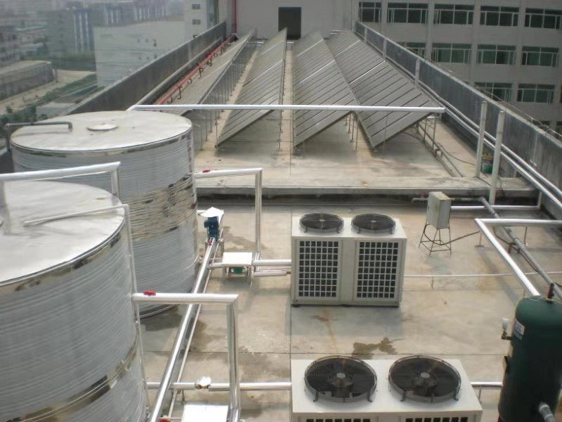 双峰县第三中学空气能热水工程合作案例