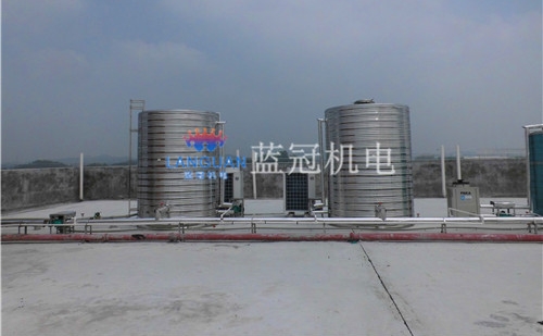 江门永坚集团空气能热水工程