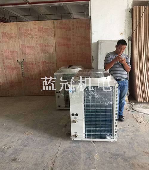 中山小霸王空气能热水工程-2台10P空气能热水器