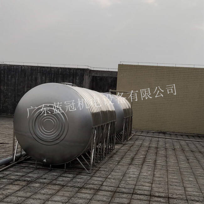 广东民邦50吨冷水箱安装案例